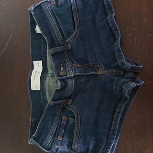 A&F jean shorts